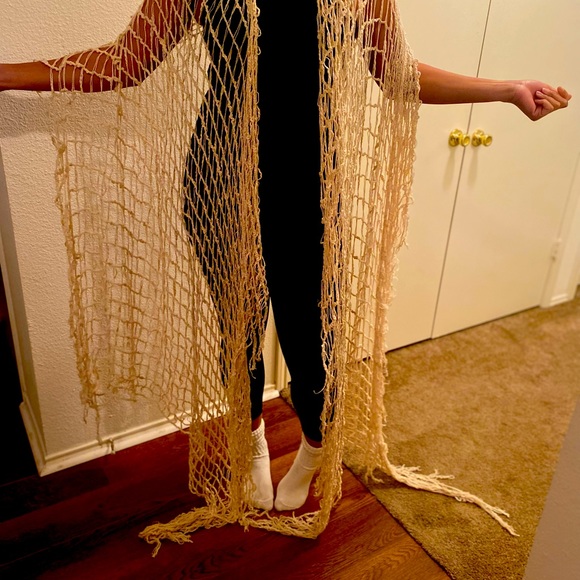 Urban Outfitters Fishnet Scarf - Picture 3 of 3